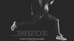a pregnant athlete running
